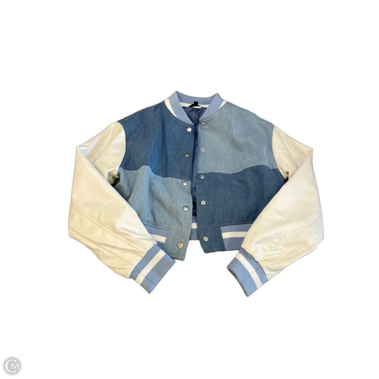 Jacket Other By Blue Blush In Blue Denim, Size: S