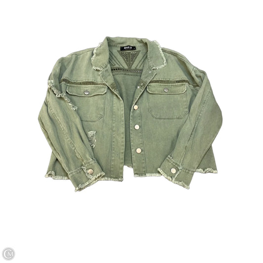 Jacket Other By Blue B In Green, Size: M