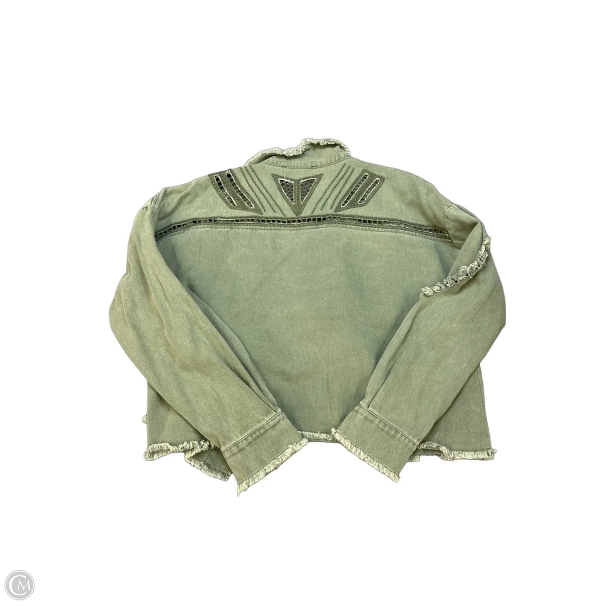Jacket Other By Blue B In Green, Size: M