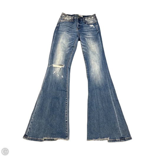 Jeans Flared By Flying Monkey In Blue Denim, Size: 2