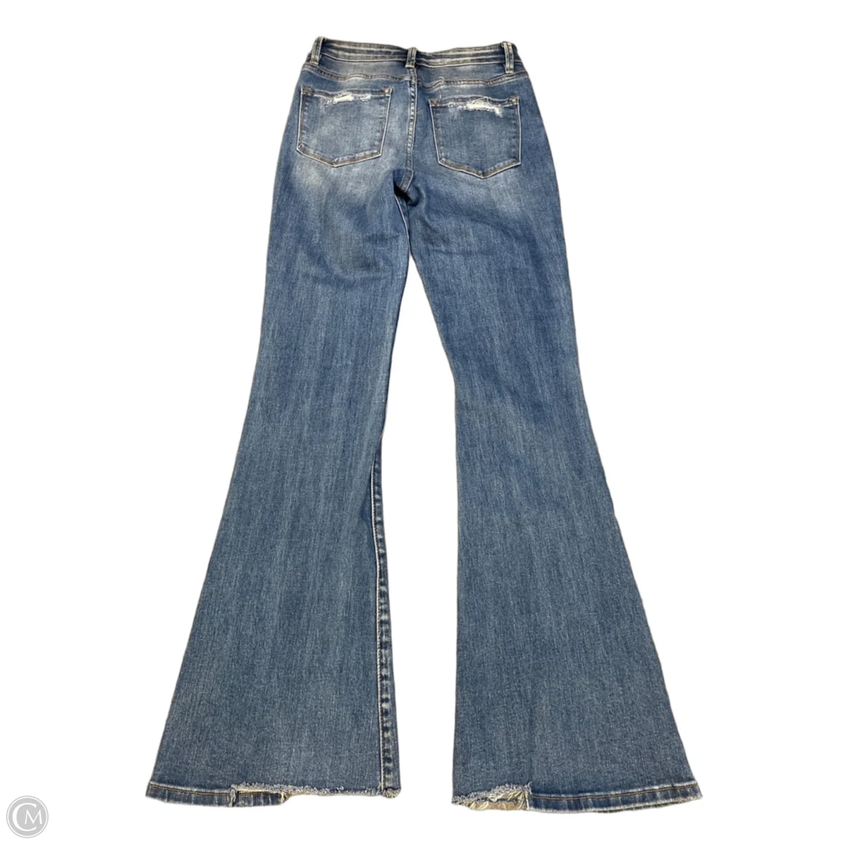 Jeans Flared By Flying Monkey In Blue Denim, Size: 2