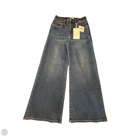Jeans Flared By Risen In Blue Denim, Size: 6