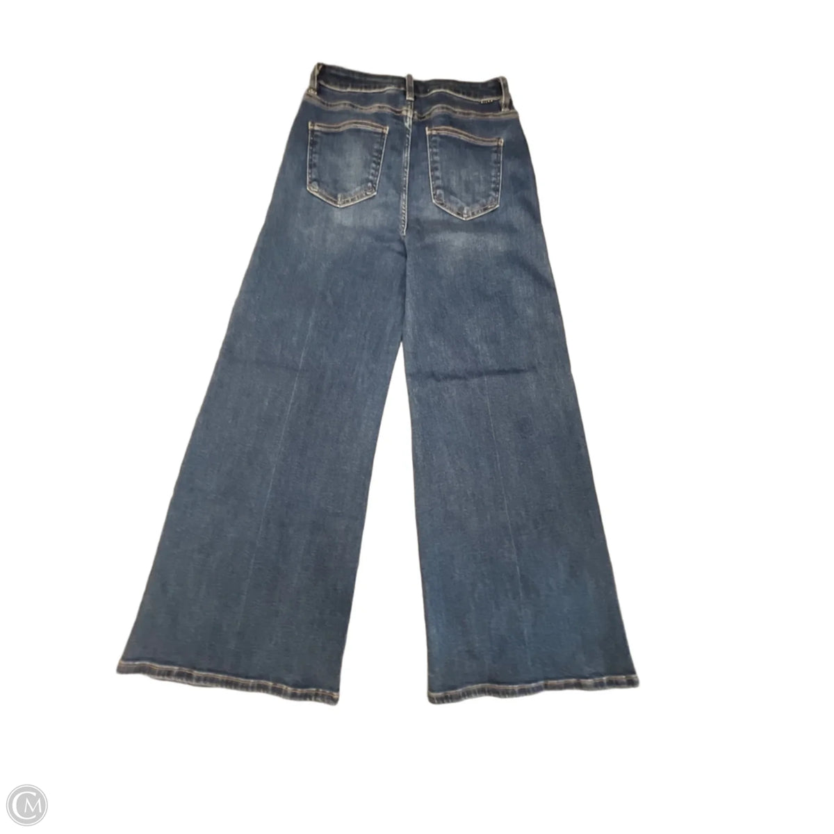 Jeans Flared By Risen In Blue Denim, Size: 6