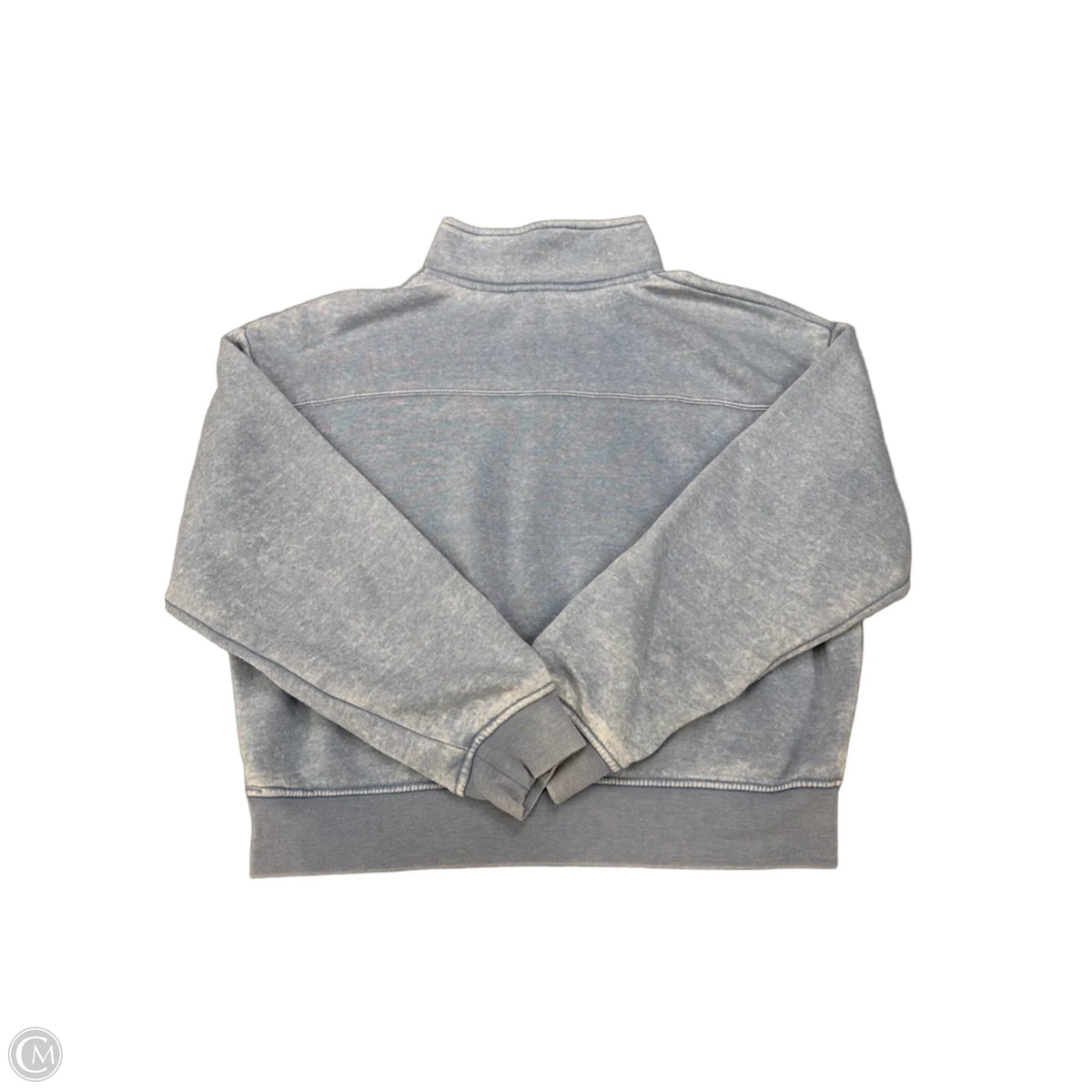 Sweatshirt Collar By Double Zero In Blue, Size: S