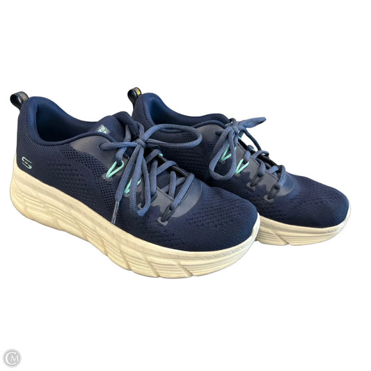 Shoes Athletic By Skechers In Navy, Size: 9