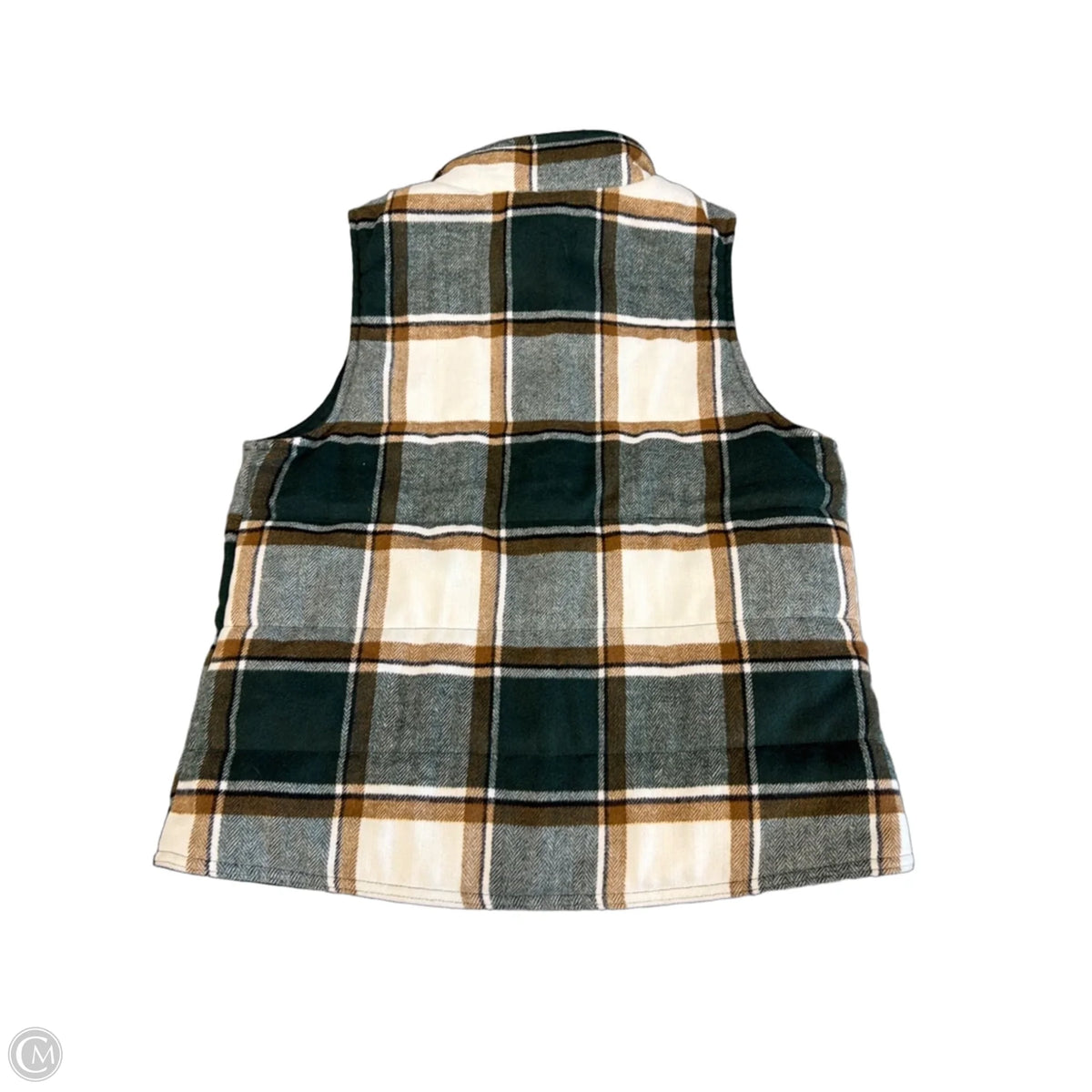 Vest Other By Maurices In Plaid Pattern, Size: M