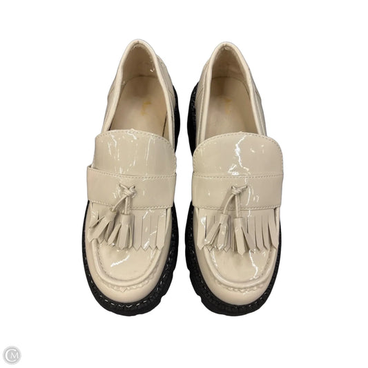 Shoes Heels Platform By Clothes Mentor In Black & Cream, Size: 9