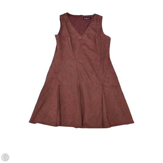 Dress Casual Short By En Saison In Brown, Size: L