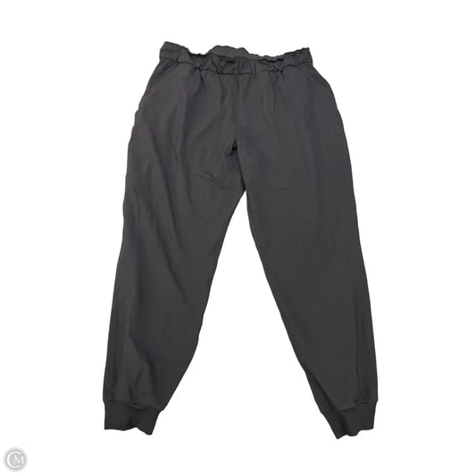 Athletic Pants By Lululemon In Black, Size: Xl