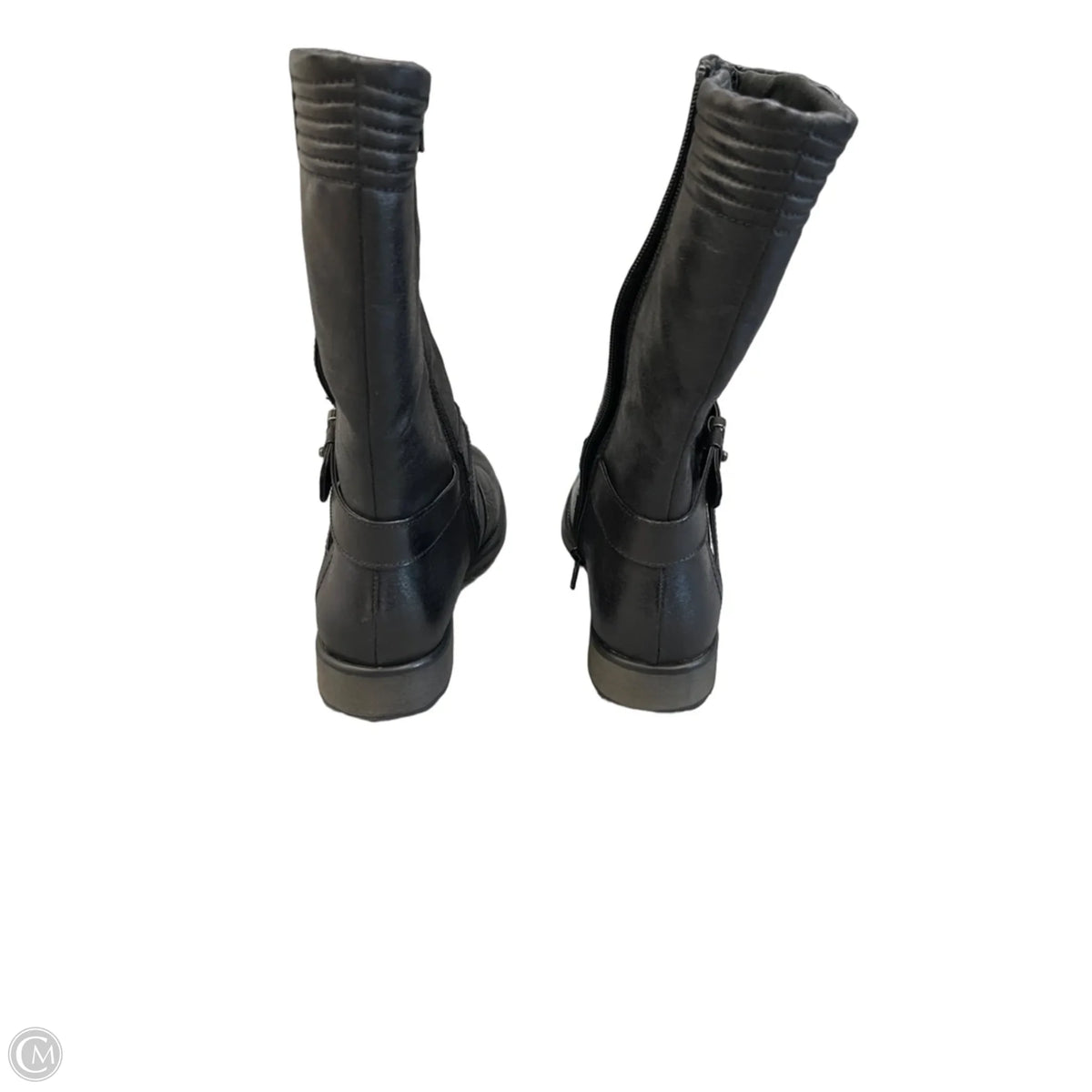 Boots Ankle Flats By Bare Traps In Black, Size: 9