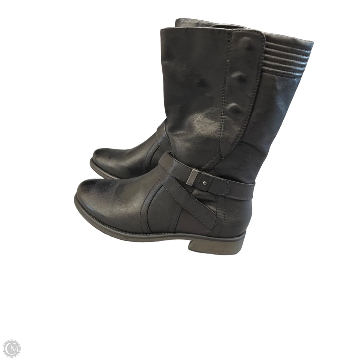 Boots Ankle Flats By Bare Traps In Black, Size: 9