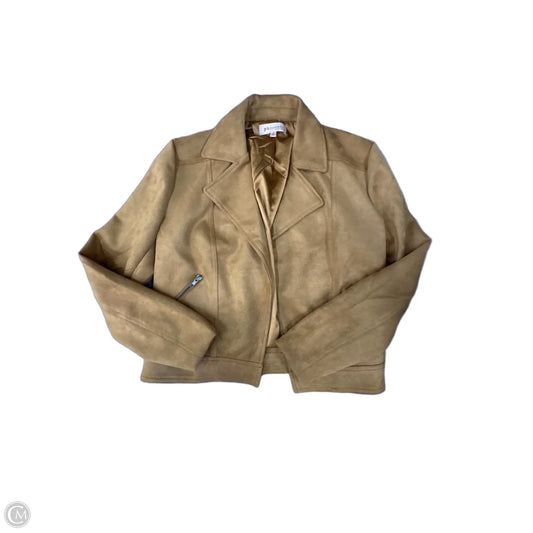 Jacket Moto By Philosophy In Brown, Size: M