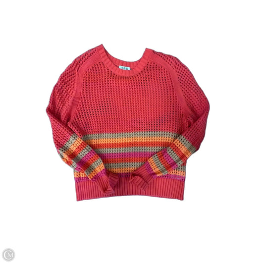 Top Long Sleeve By 525 In Coral, Size: M