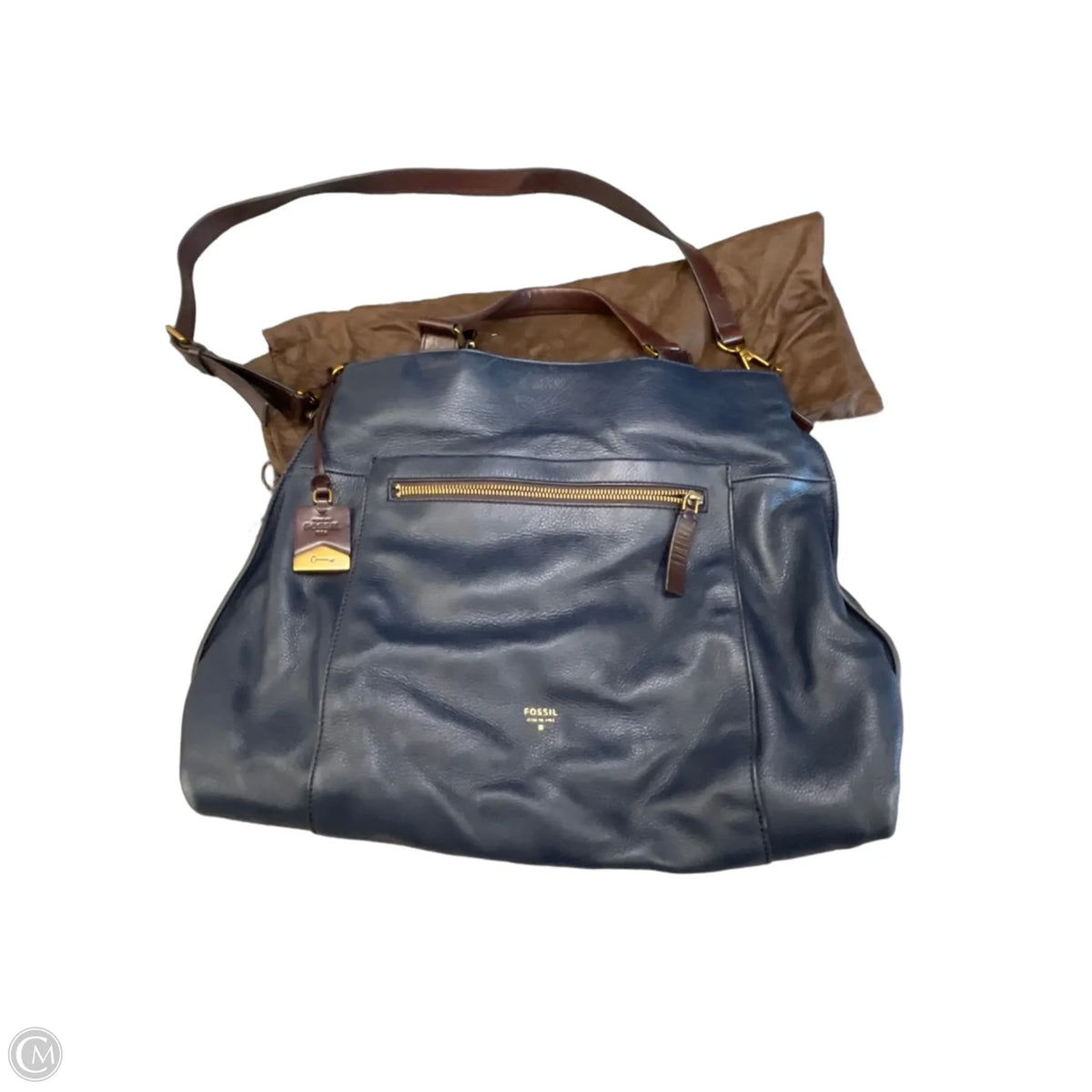 Handbag By Fossil, Size: Large