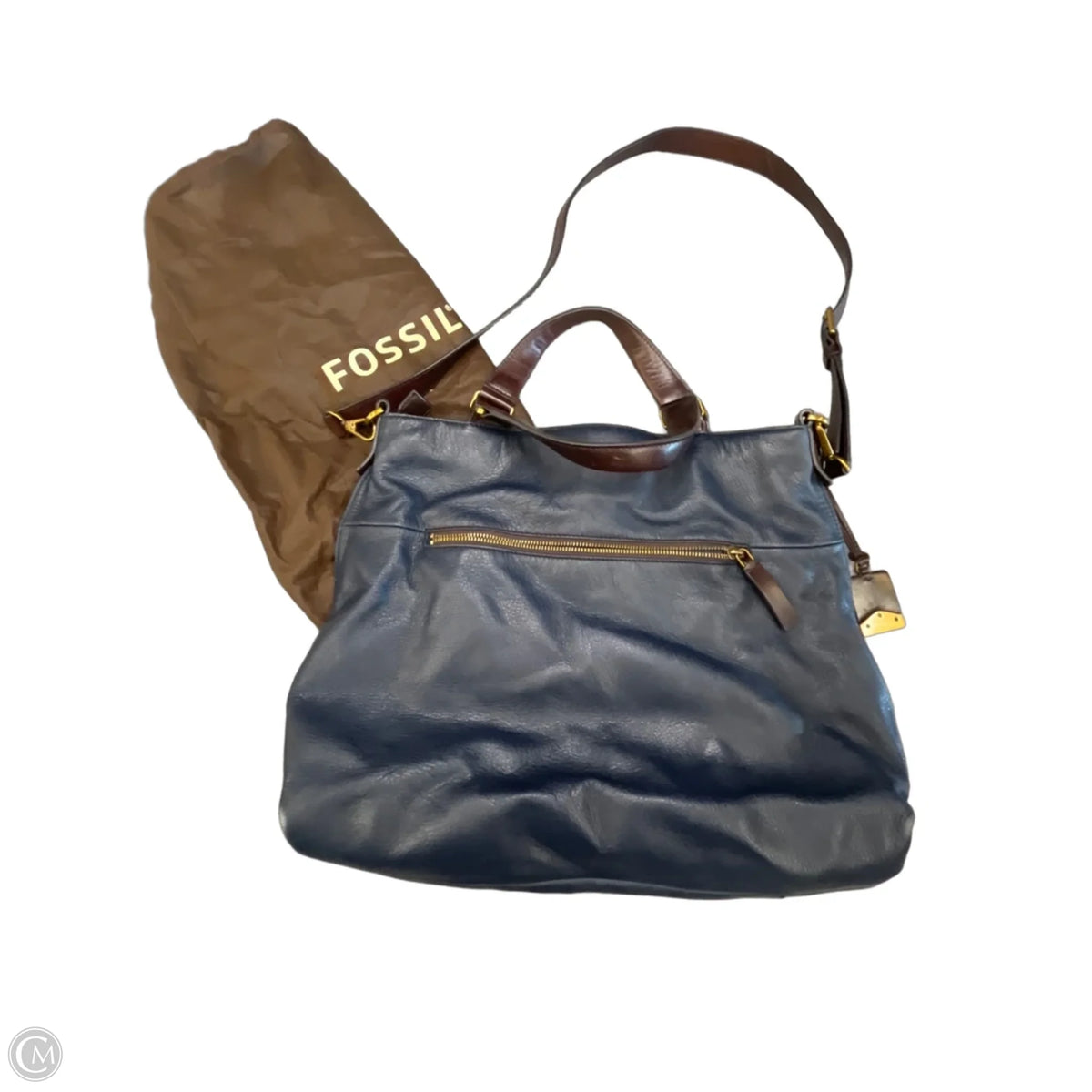 Handbag By Fossil, Size: Large