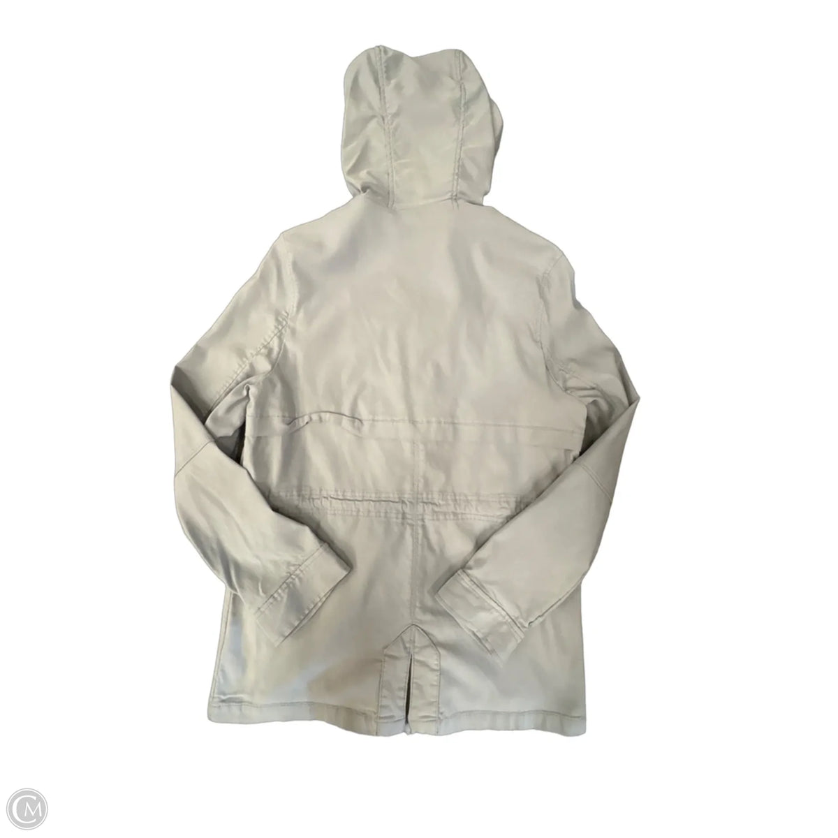 Jacket Utility By Clothes Mentor In Grey, Size: L