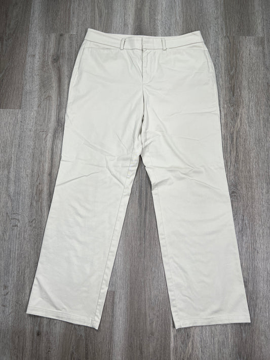 Cream Pants Chinos & Khakis Dockers, Size 12