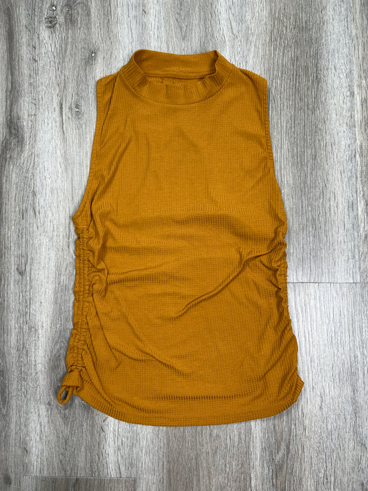 Yellow Top Sleeveless Prana, Size M