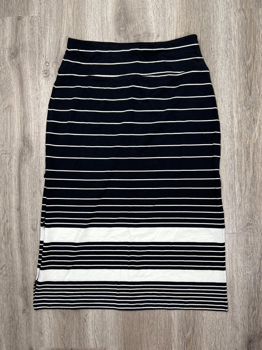 Striped Pattern Skirt Midi Athleta, Size S