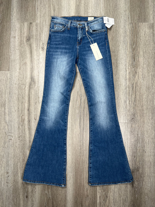 Blue Denim Jeans Flared BRIDGE BY GLY, Size 2