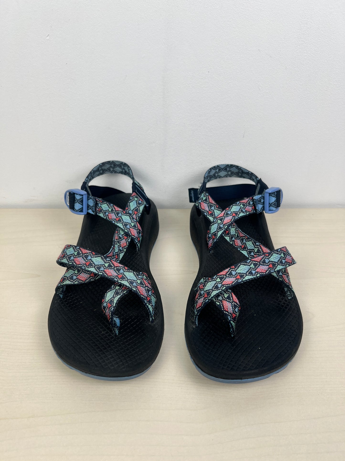 Sandals Sport By Chacos In Black & Blue, Size: 10