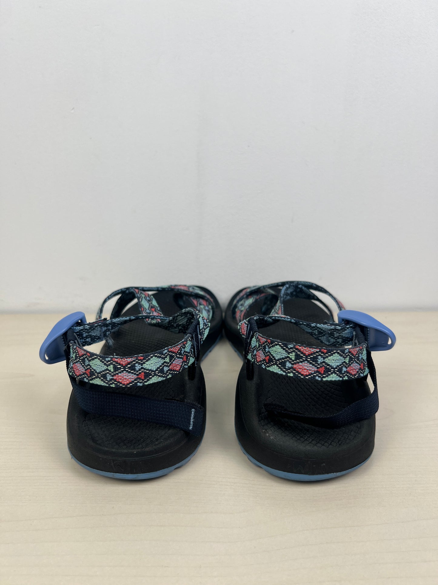 Sandals Sport By Chacos In Black & Blue, Size: 10