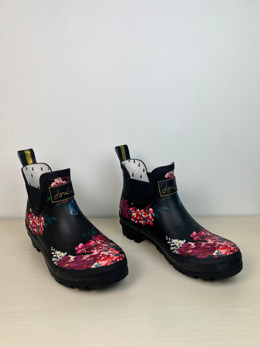 Boots Rain By Joules In Floral Print, Size: 7