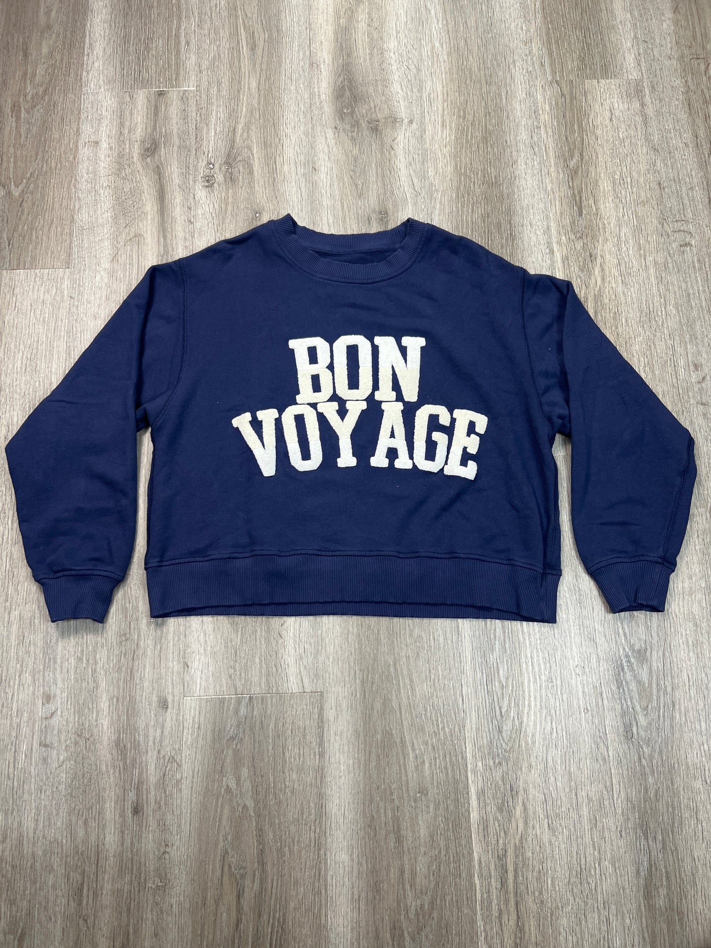 Sweatshirt Crewneck By Aerie In Navy, Size: M