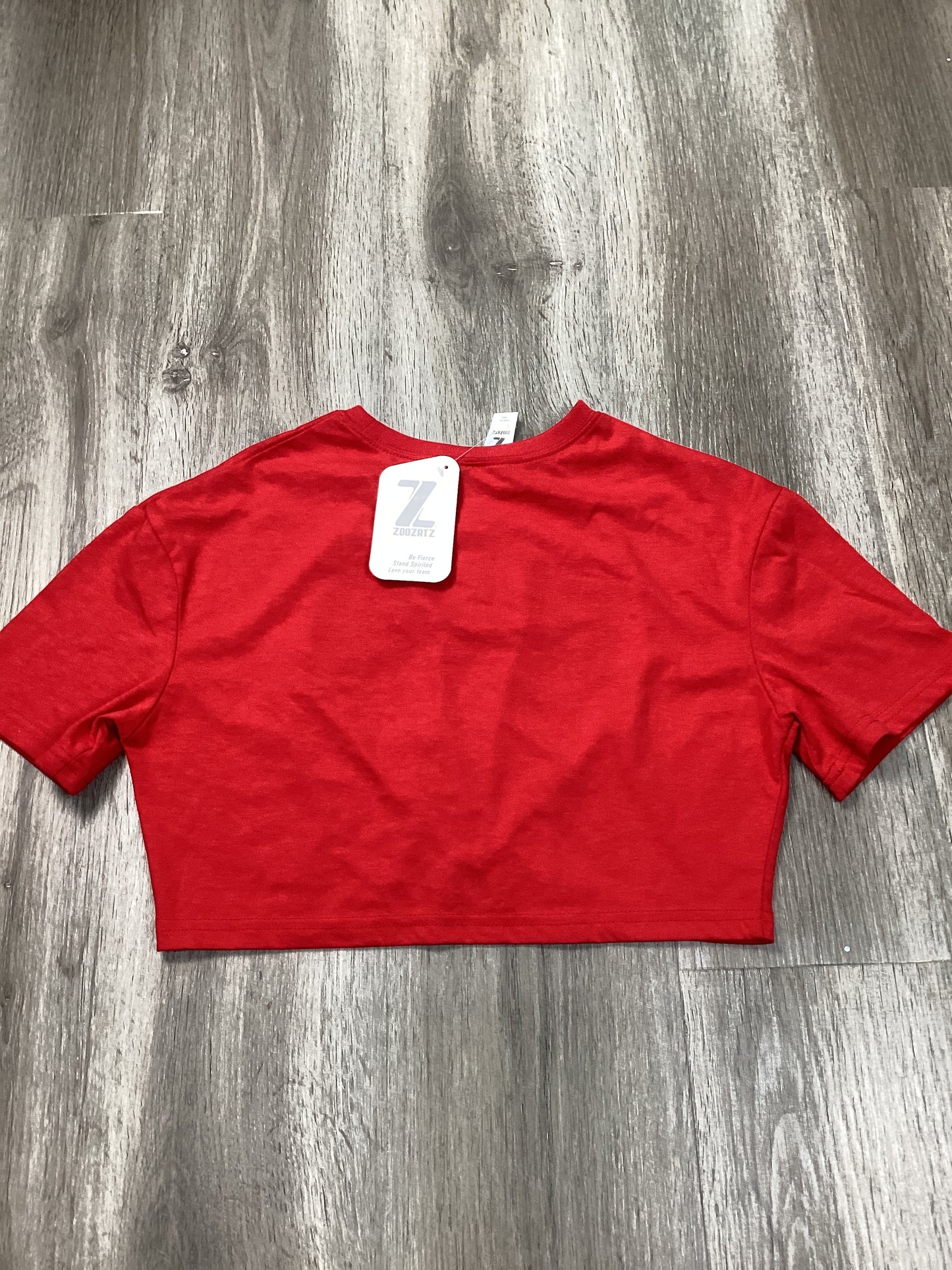 Top Short Sleeve By Clothes Mentor In Red, Size: S