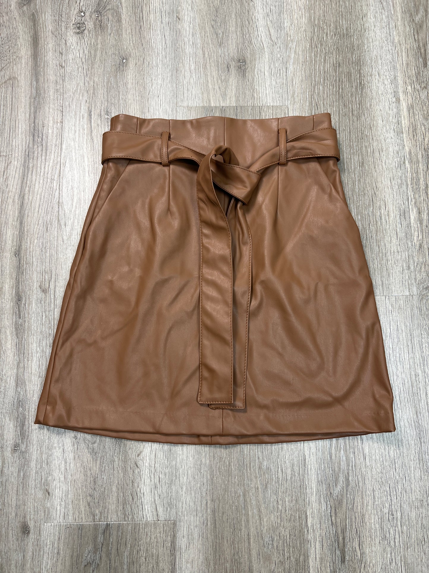 Skirt Mini & Short By Banana Republic In Brown, Size: Xs