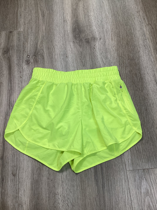 Athletic Shorts By Clothes Mentor In Yellow, Size: S