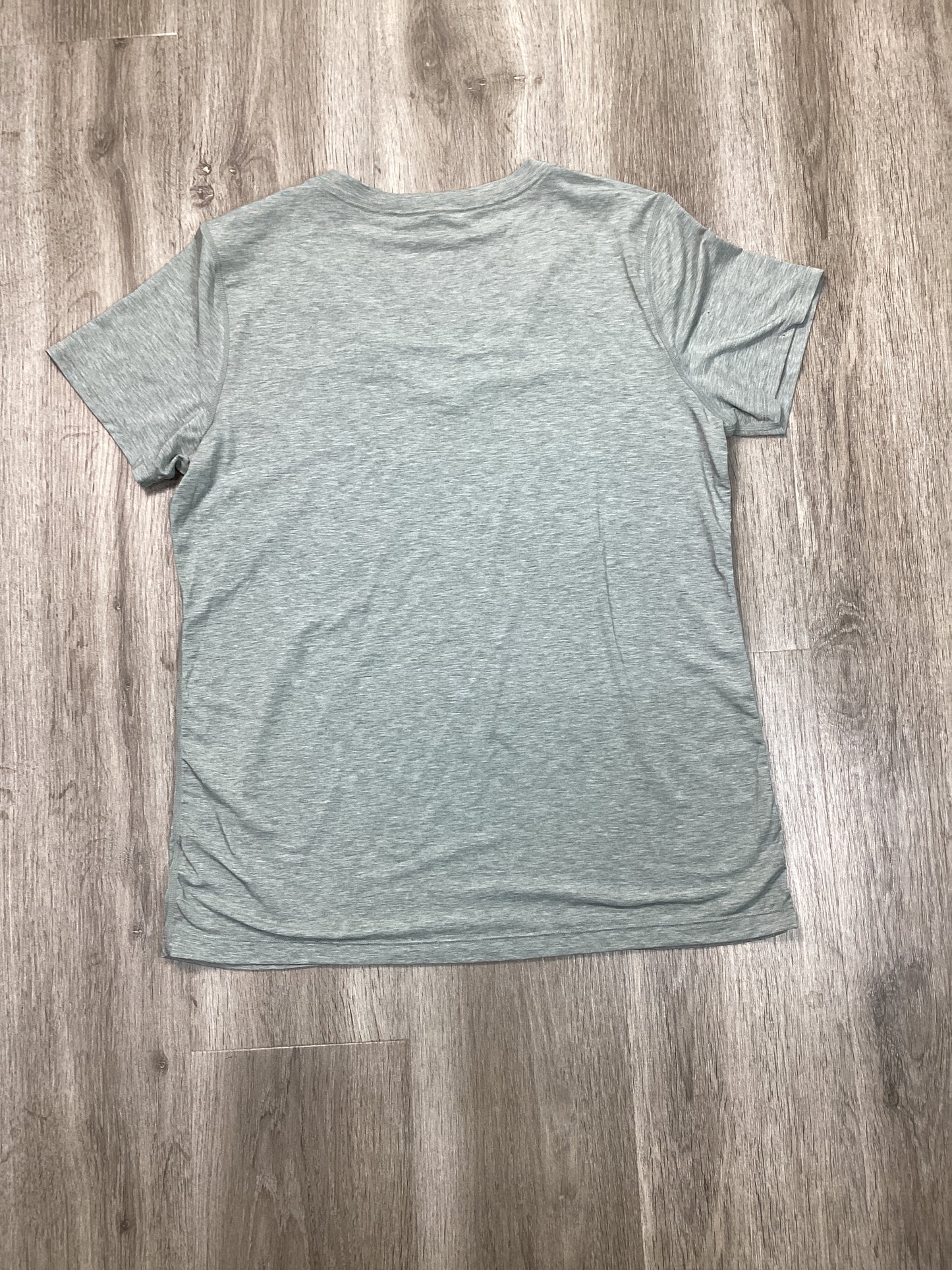 Athletic Top Short Sleeve By Gapfit In Green, Size: L