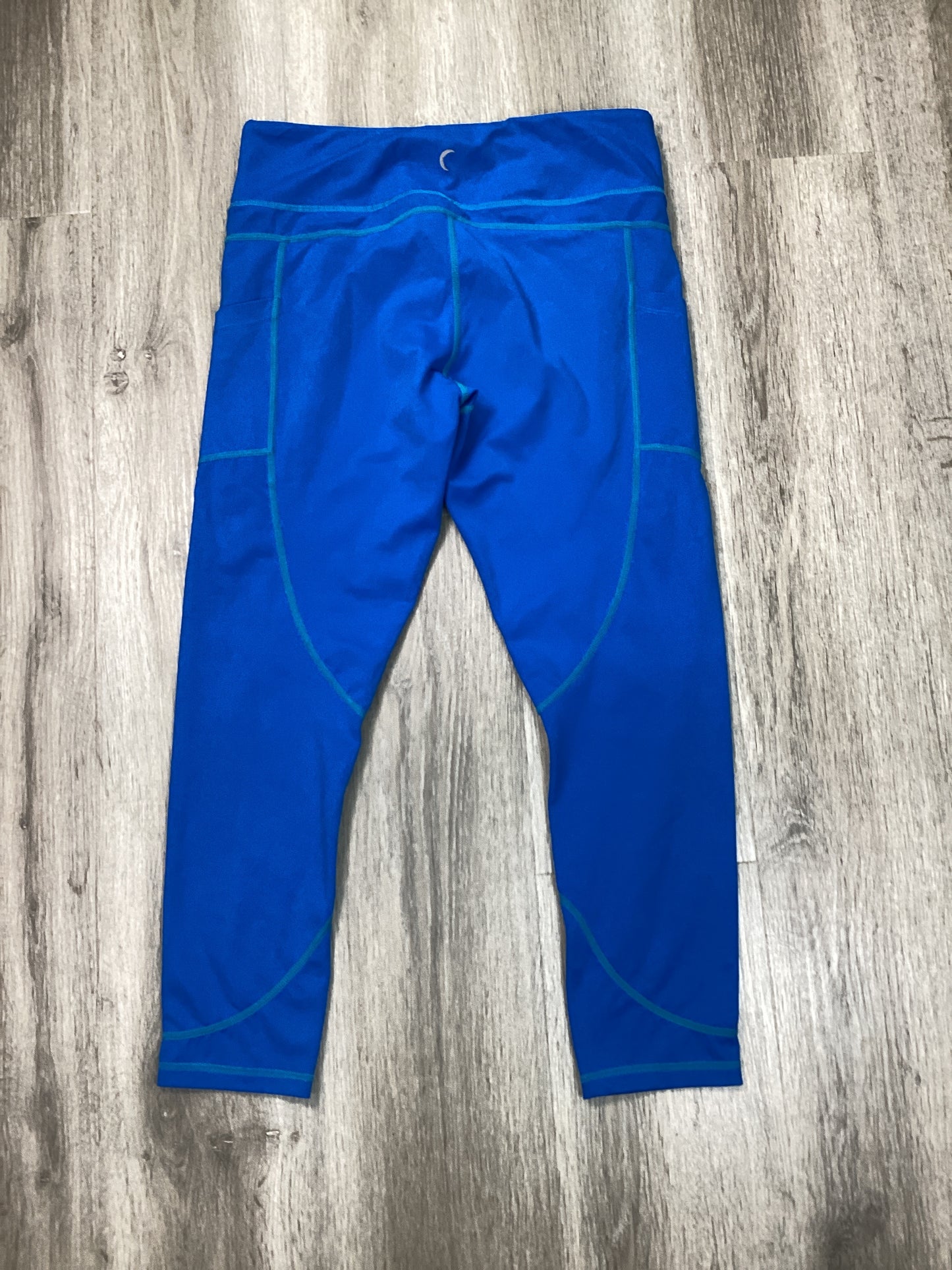 Athletic Leggings By Zyia In Blue, Size: L