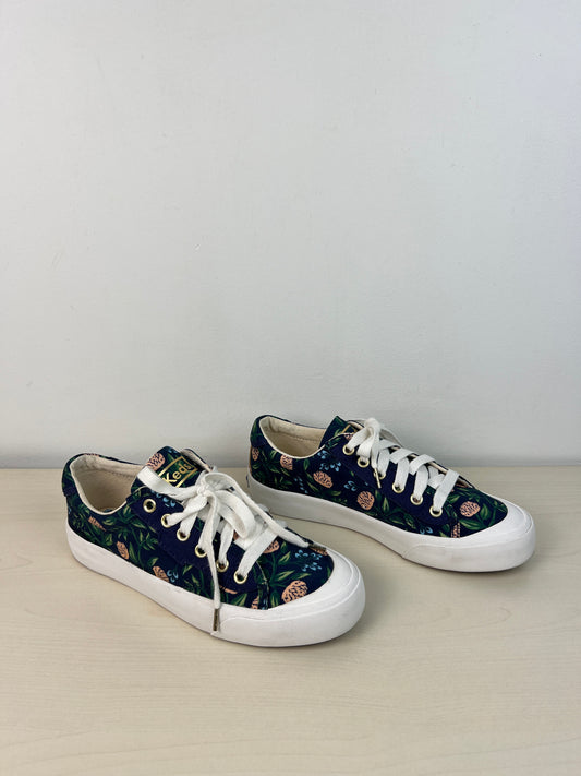 Shoes Sneakers By Keds In Blue & Green, Size: 6.5