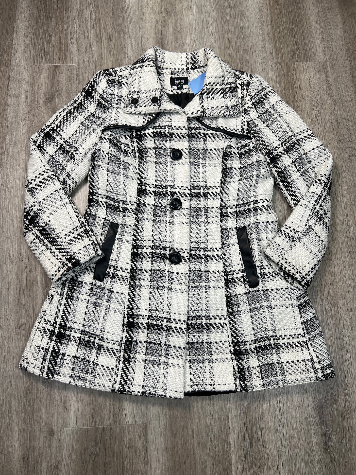 Coat Other By By & By In Black & White, Size: L