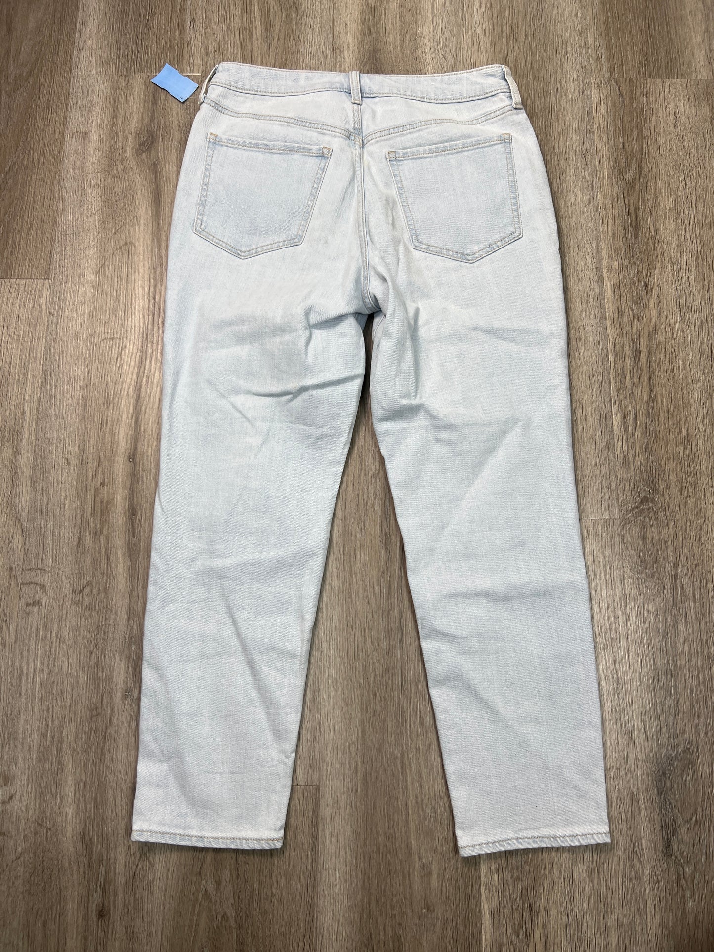 Jeans Straight By Old Navy In Blue Denim, Size: 10