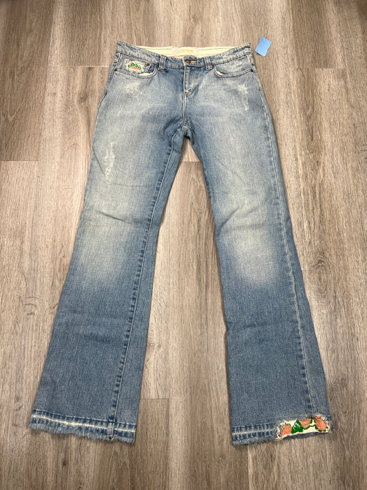 Jeans Flared By Joes Jeans In Blue Denim, Size: 10