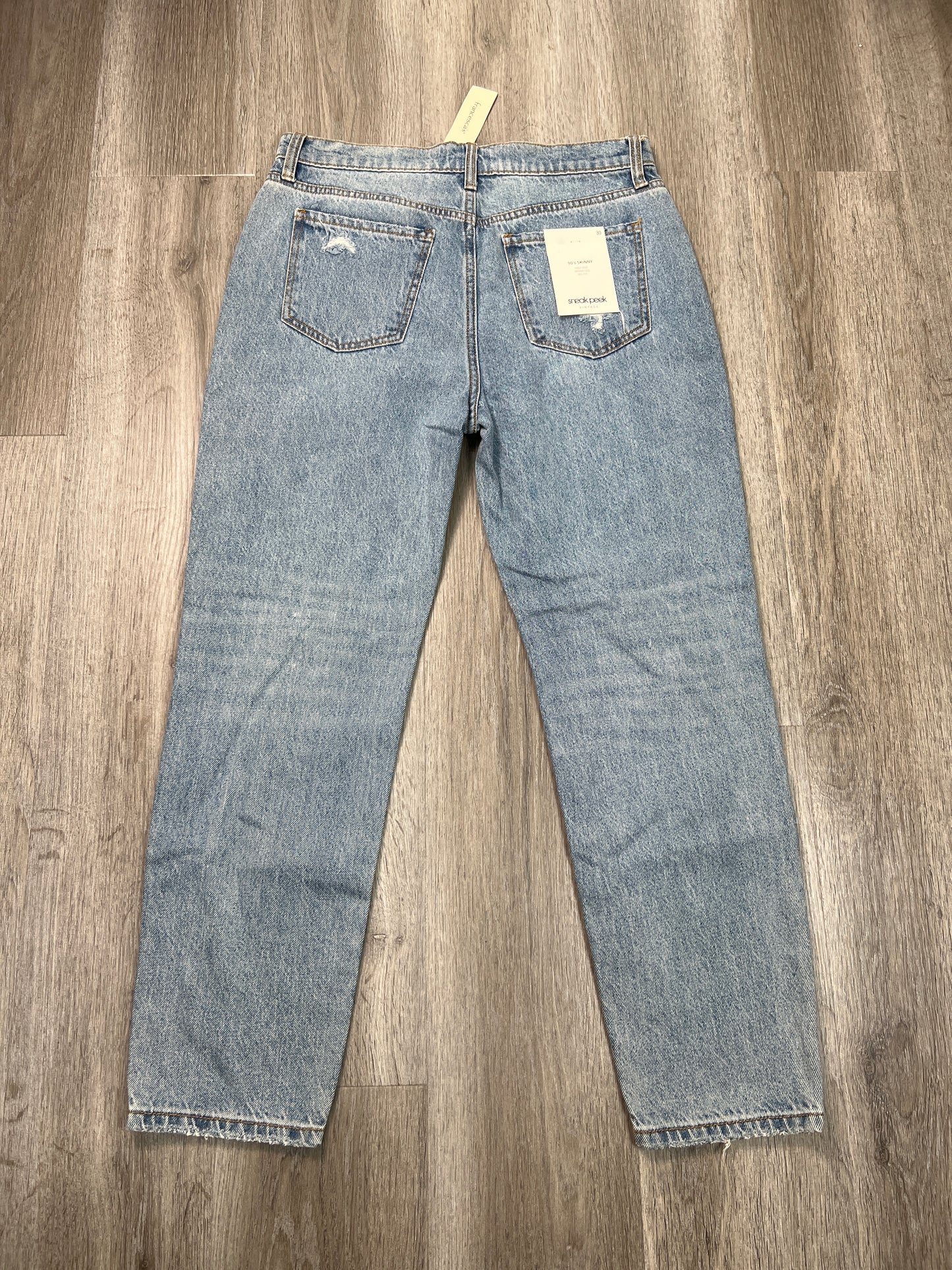 Jeans Straight By Sneak Peek In Blue Denim, Size: 10