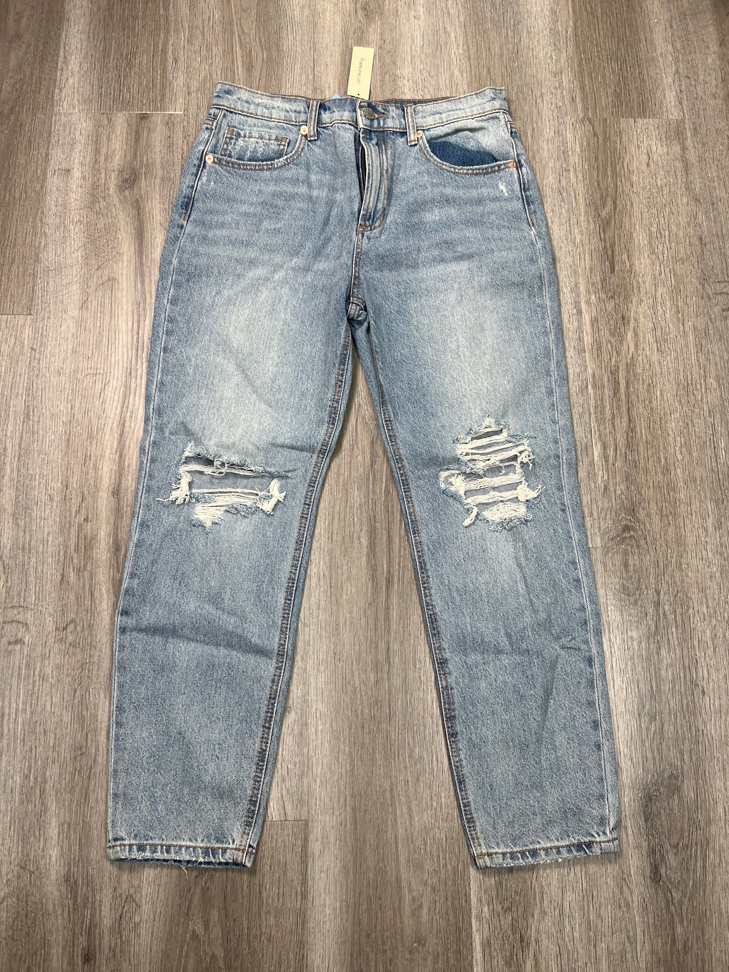 Jeans Straight By Sneak Peek In Blue Denim, Size: 10