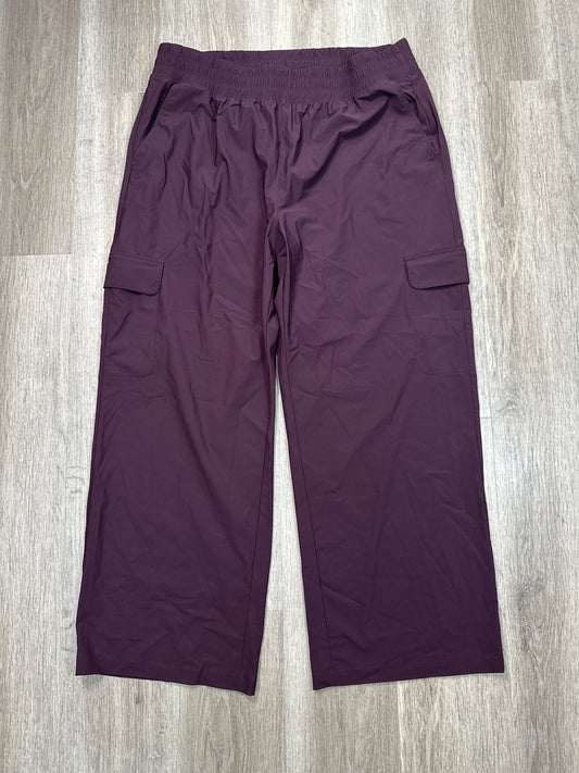 Athletic Pants By Old Navy In Maroon, Size: Xl