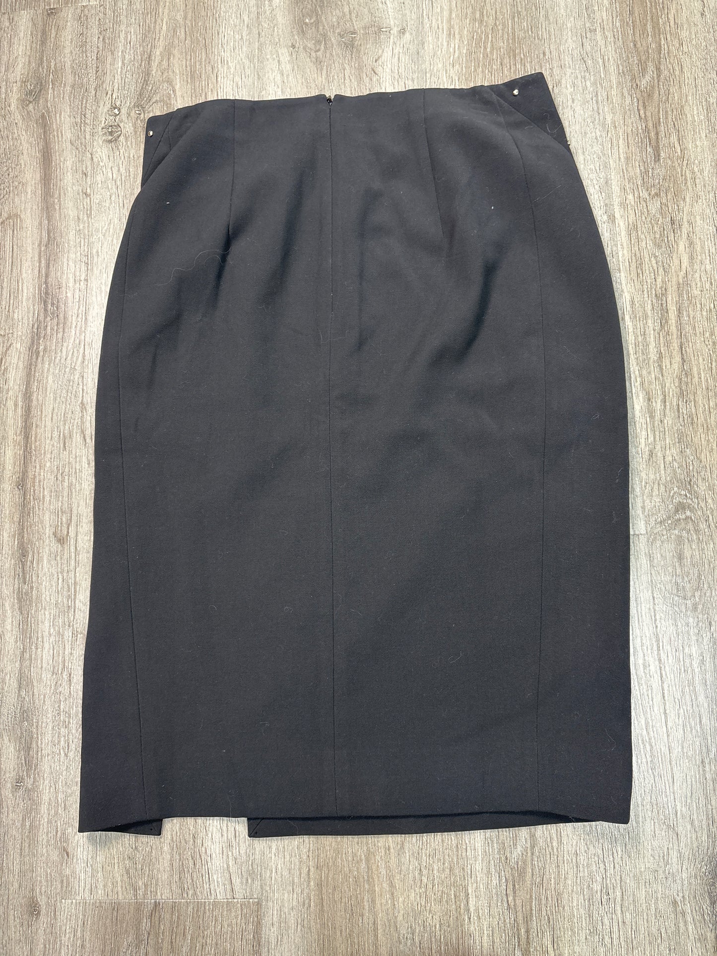 Skirt Midi By White House Black Market In Black, Size: L