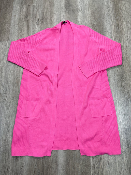 Cardigan By Talbots In Pink, Size: M