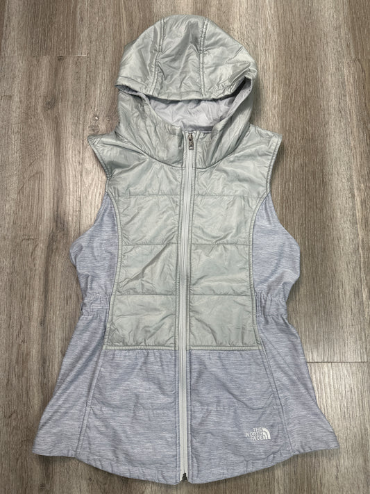 Vest Puffer & Quilted By The North Face In Grey, Size: M