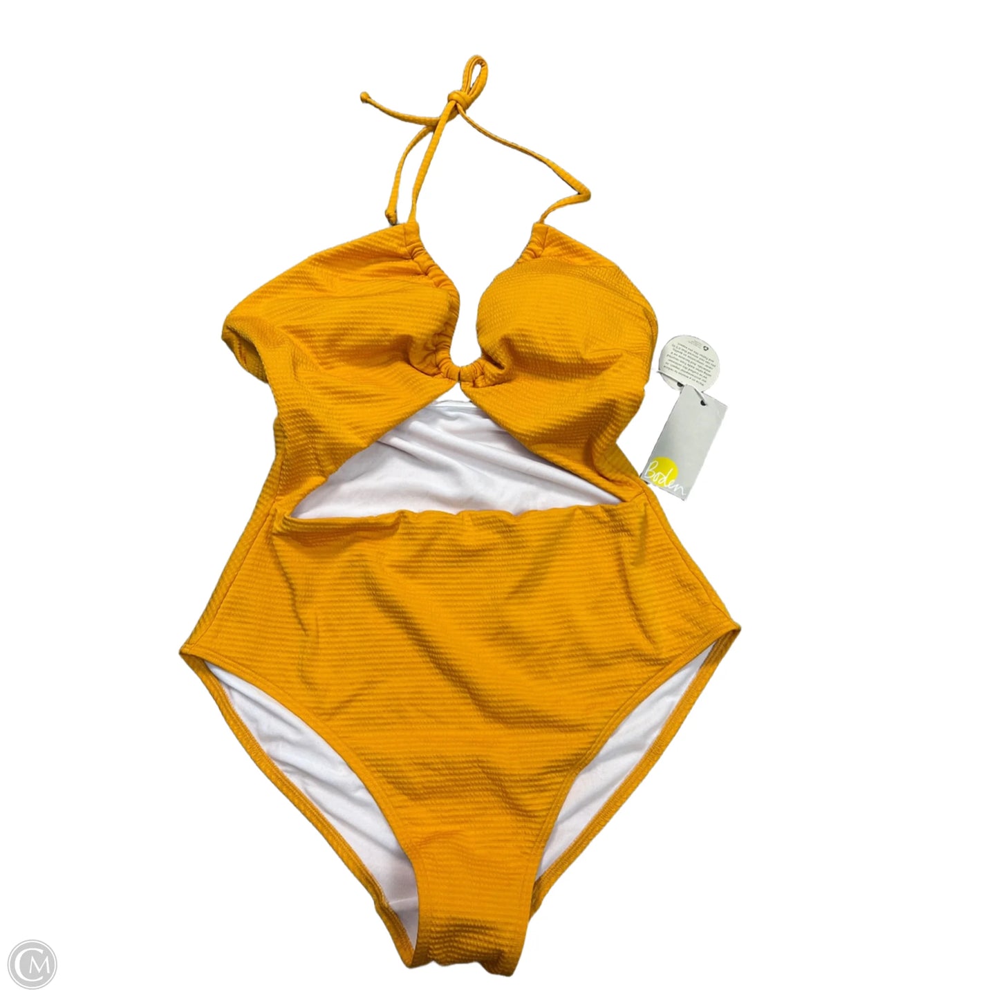 Swimsuit By Boden In Yellow, Size: M