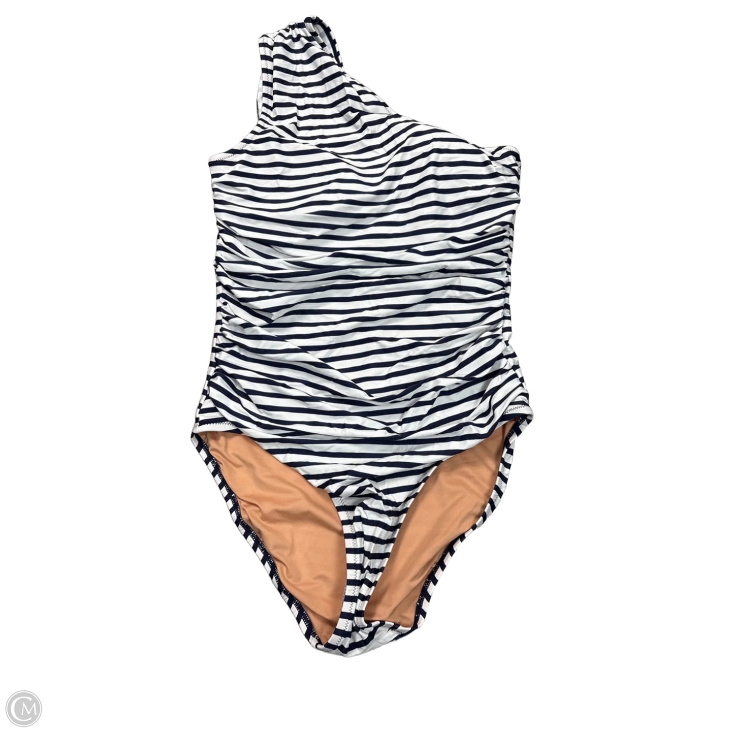 Swimsuit By J. Crew In Striped Pattern, Size: M