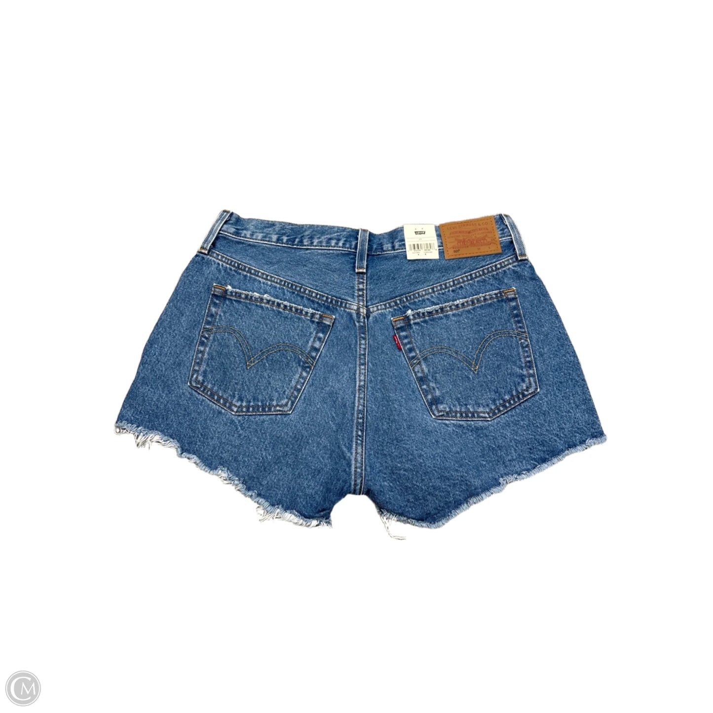 Shorts By Levis In Blue Denim, Size: M