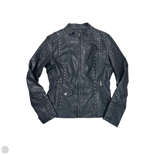 Jacket Moto By LA COALITION In Black, Size: S