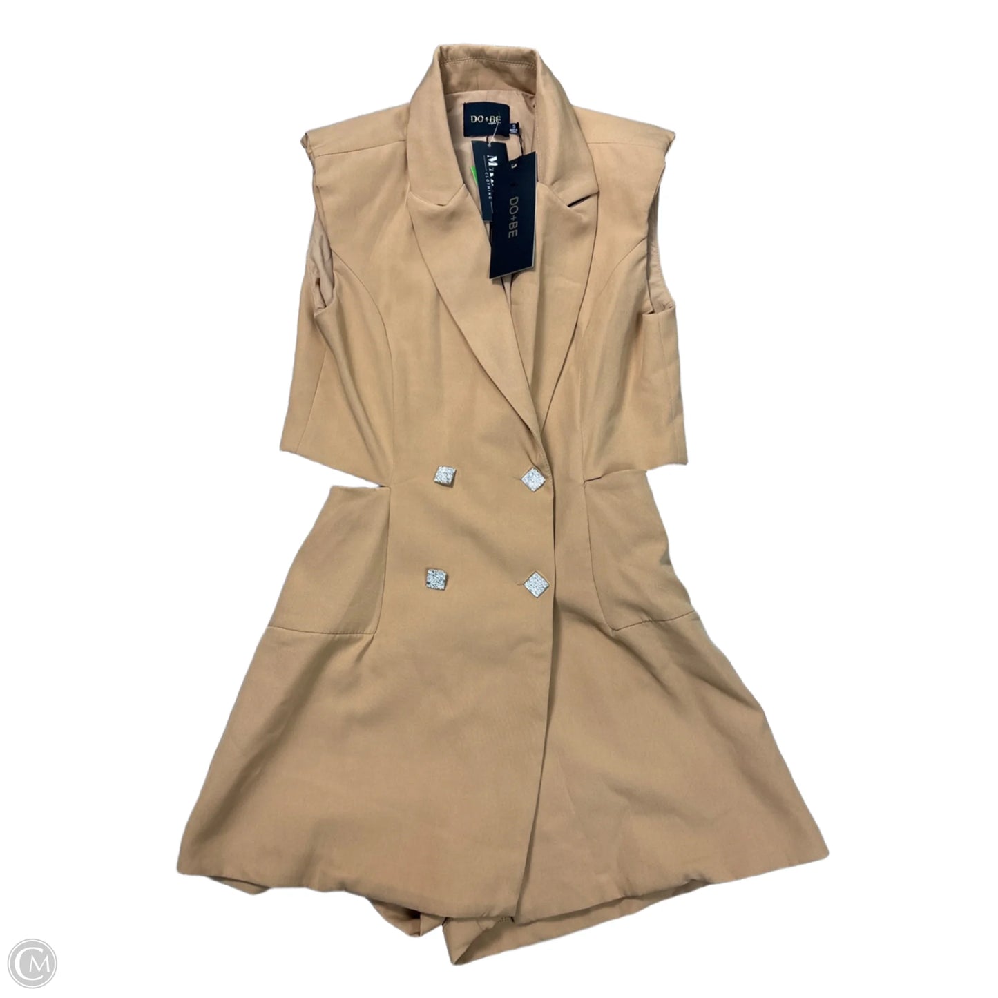 Romper By DO+BE In Tan, Size: S