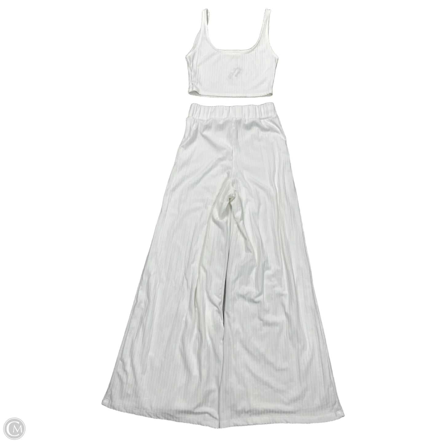 Pants Set 2pc By OLIA In White, Size: S