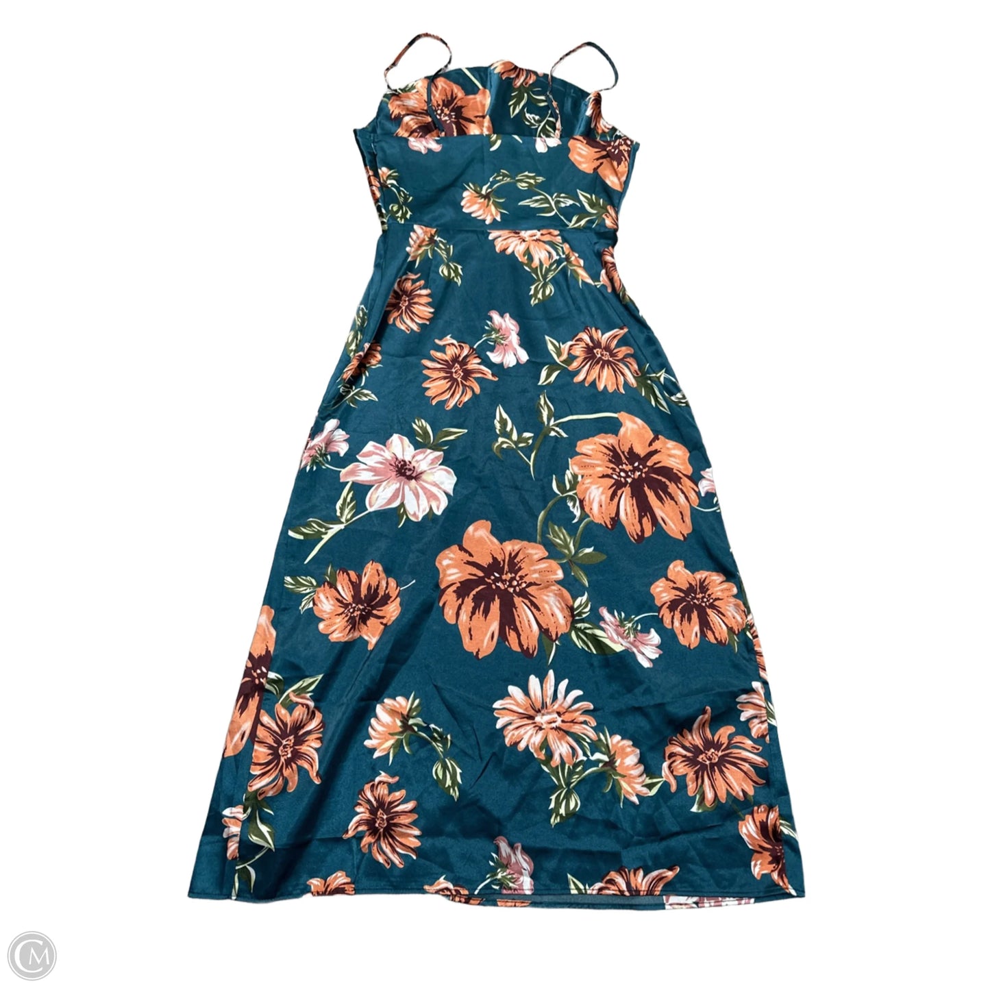 Dress Casual Midi By Shein In Floral Print, Size: S